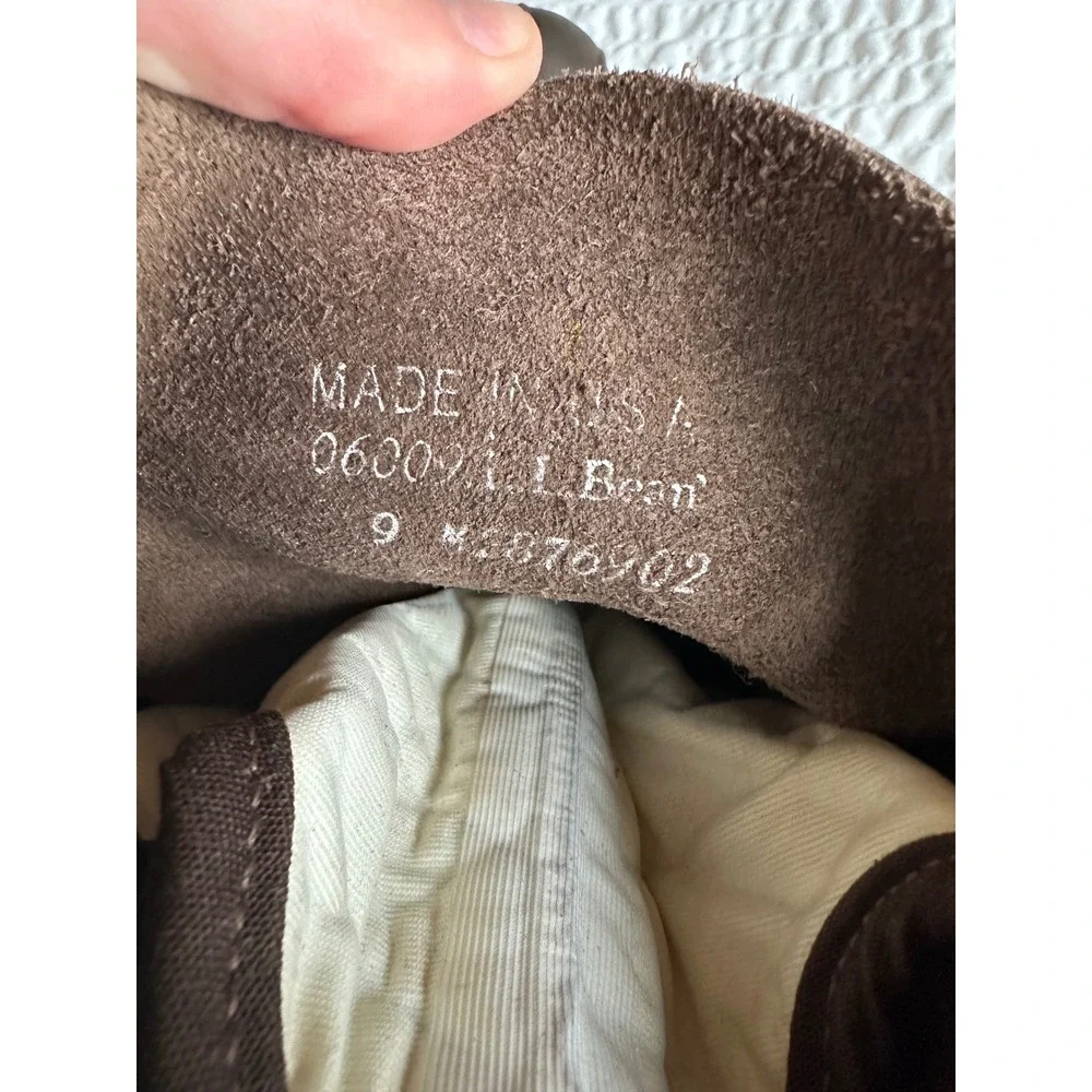 LL Bean Maine Hunting Shoe Mens Brown Gore-Tex Thinsulate Duck Boots Made in USA